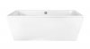 BESCO - Wanna wolnostojąca Vera 180x80 + odpływ klik-klak chrom #WKV-180-WO